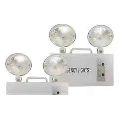 GENERICO - Lamparas Emergencia Luz Led Focos Recargable Color Blanco Blanco