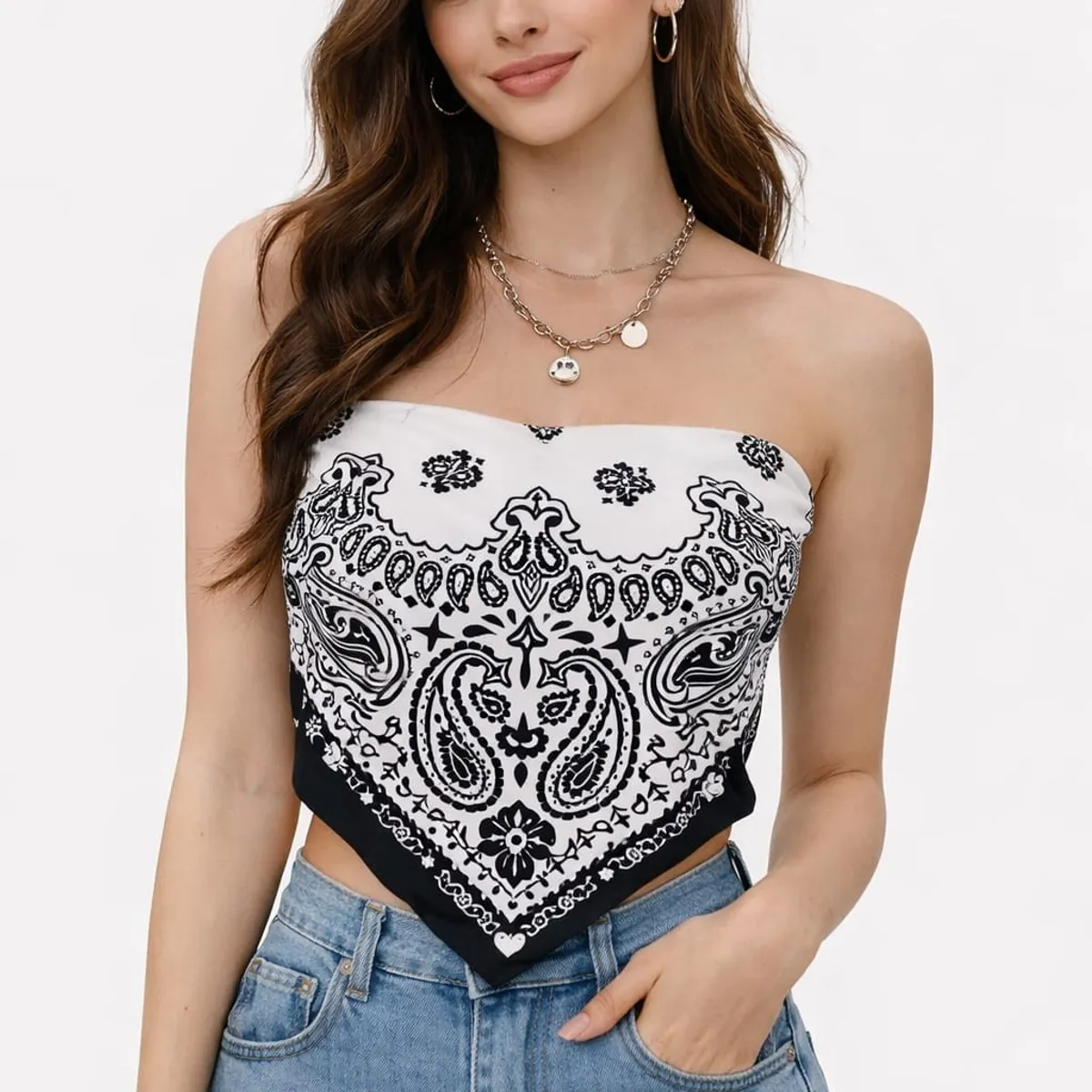 AGW - polera top mujer casual