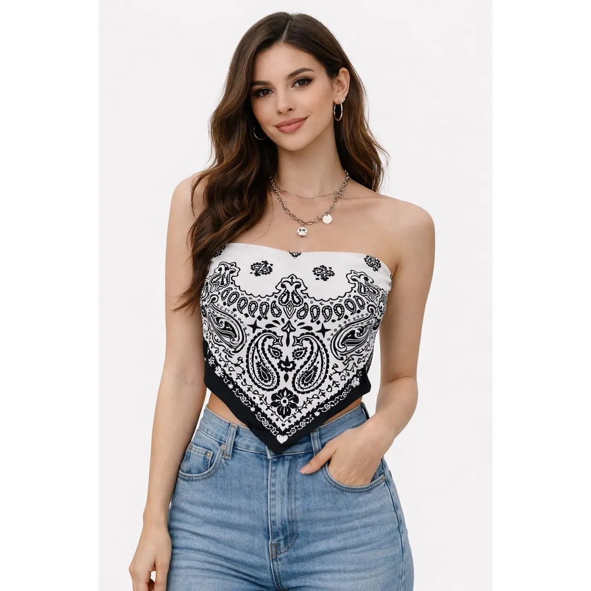 AGW - polera top mujer casual