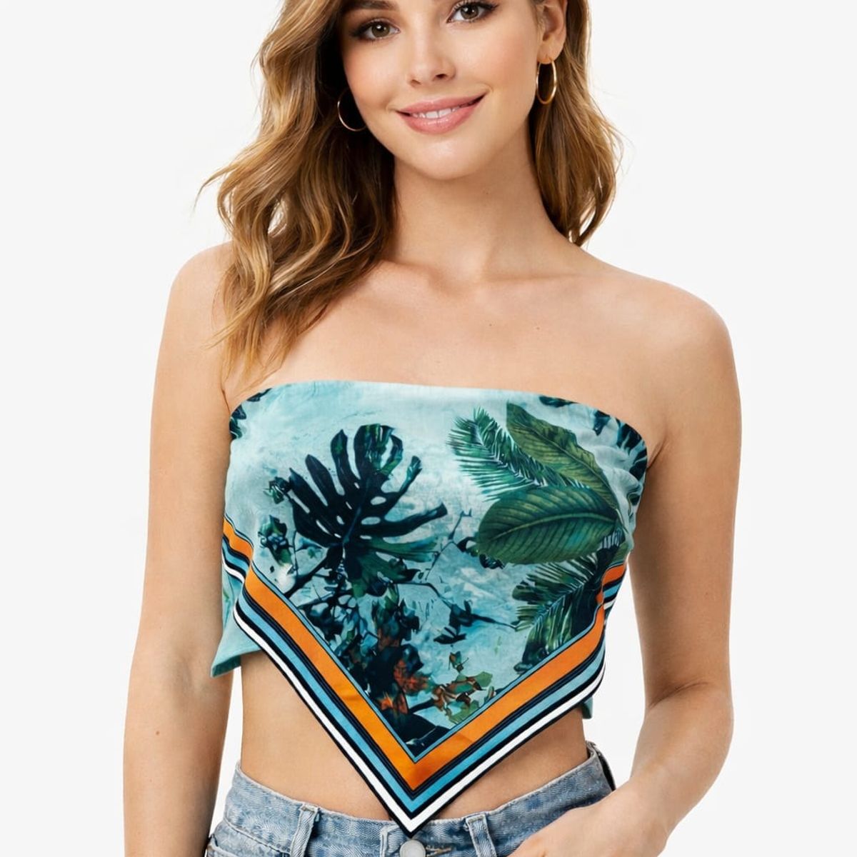 AGW - polera top mujer casual