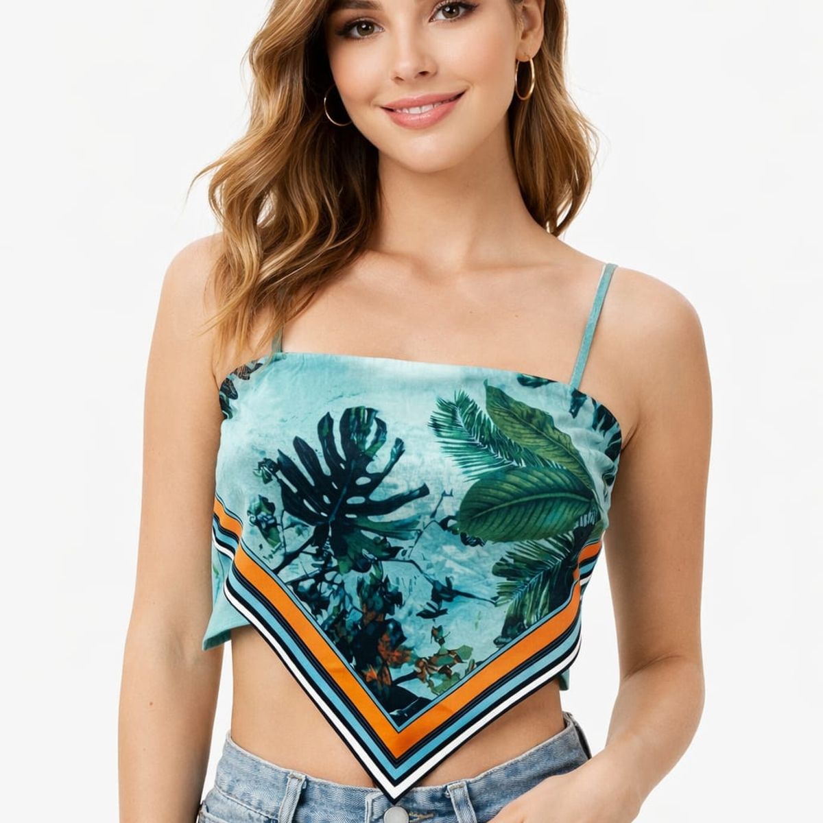AGW - polera top mujer casual