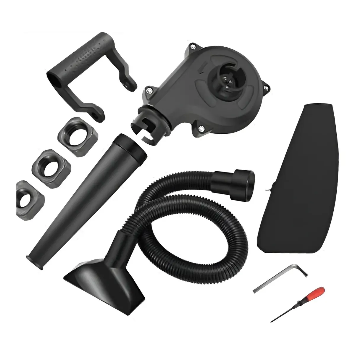 GENERICO - Soplador Aspirador De Aire Adaptador Para Esmeril Negro