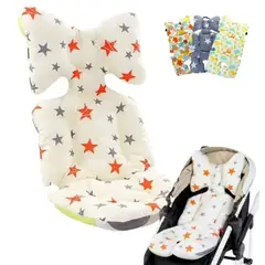 GENERICO - Cojin Acolchado Bebe Silla Auto Coche Estampado Surtido