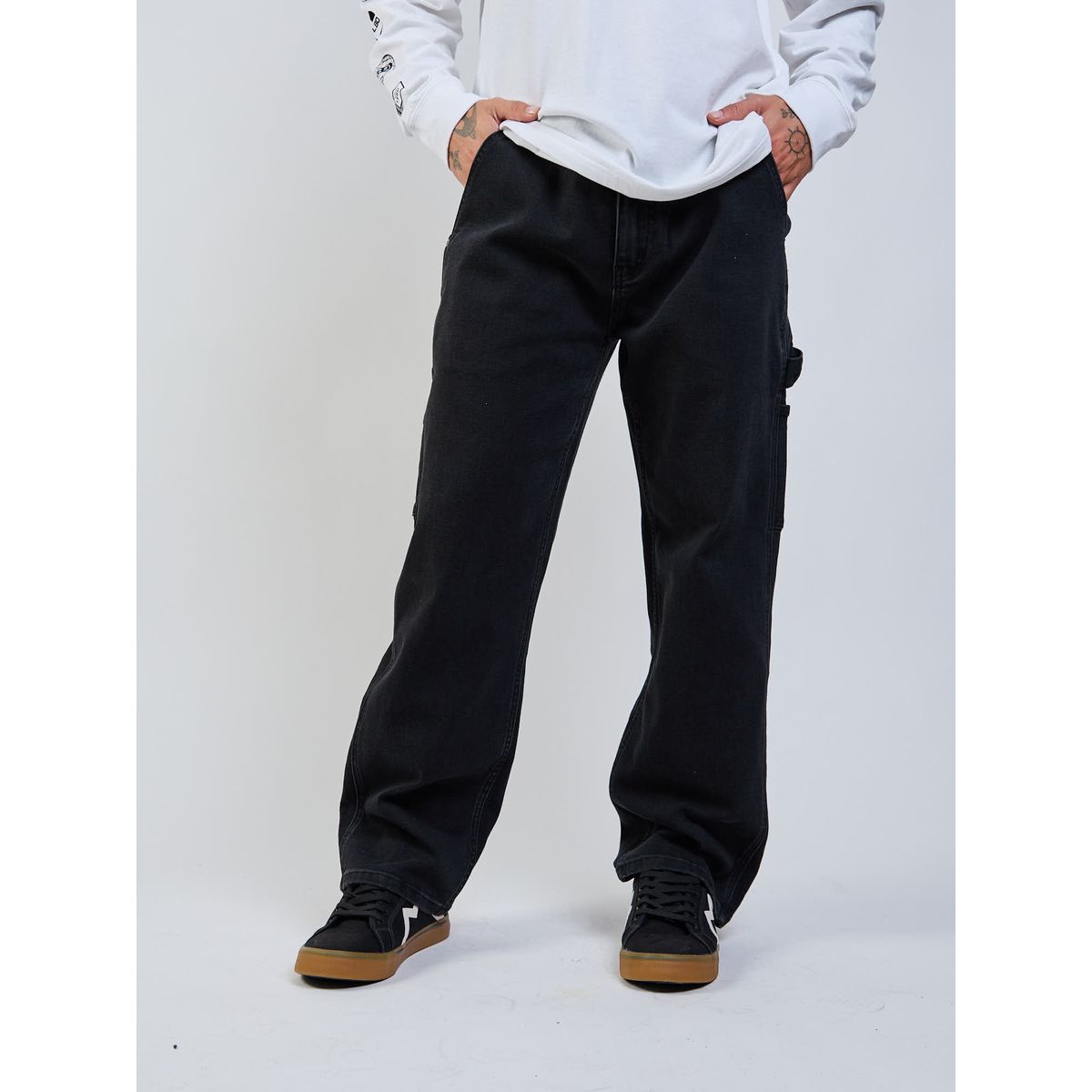 MAUI AND SONS - Pantalon Kimo Negro Hombre Maui And Sons