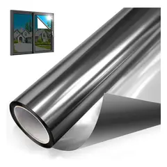 GENERICO - Lamina Film Privacidad Vidrio Ventana Protección Uv 50cmx3m