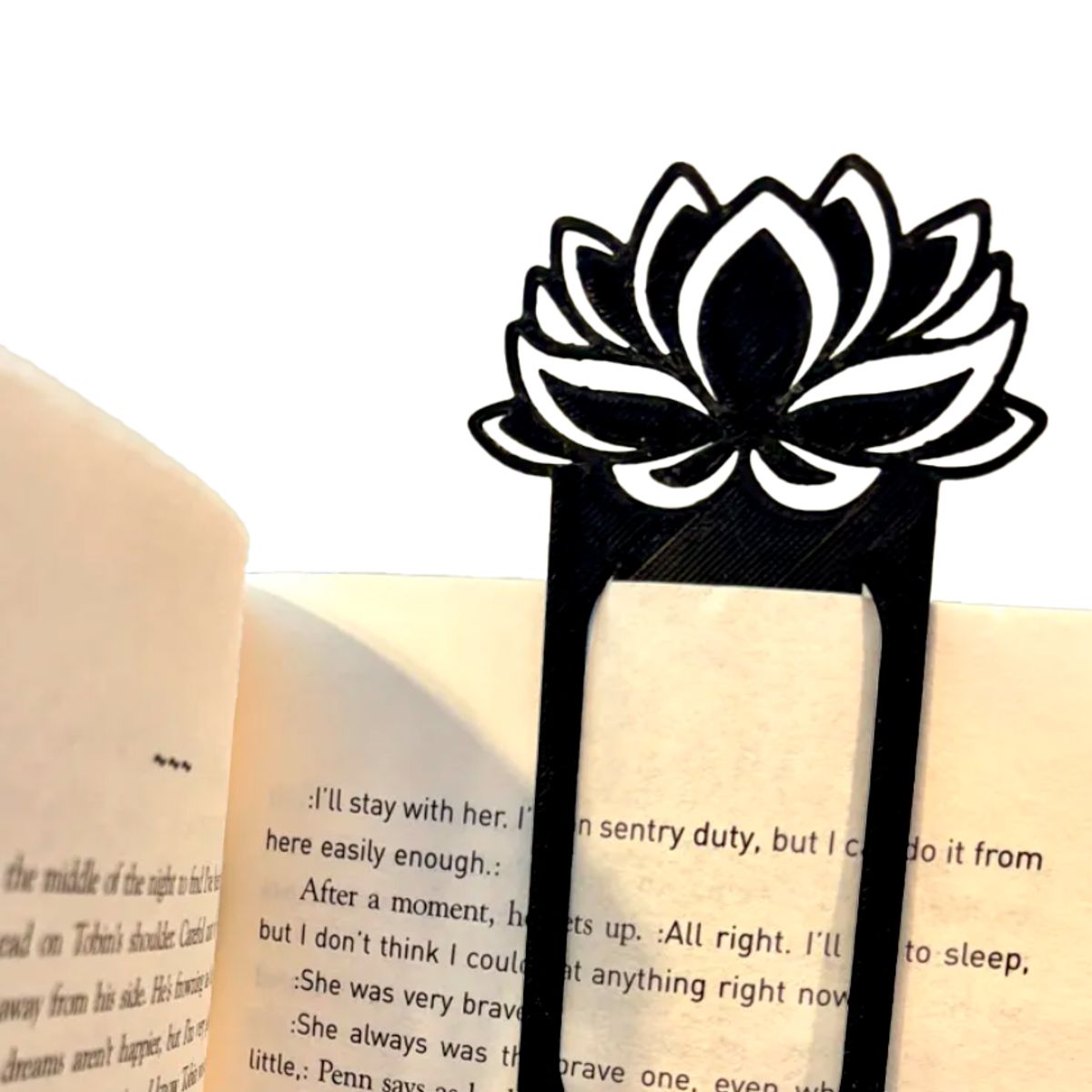 GENERICO - Marca página - Flor de loto