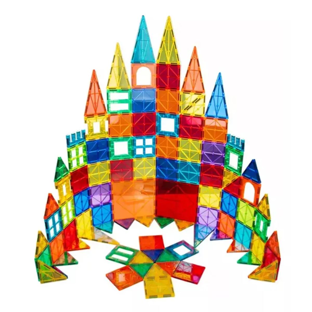 GENERICO - Bloques Magneticos 3D Educativos 88 Piezas Niños Construccion