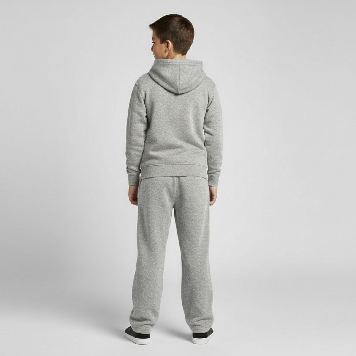 DESIGNERS - Conjunto Escolar Niño Algodón - Buzo Baggy + Polerón Cierre