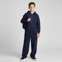 DESIGNERS - Conjunto Escolar Niño Algodón - Buzo Baggy + Polerón Cierre