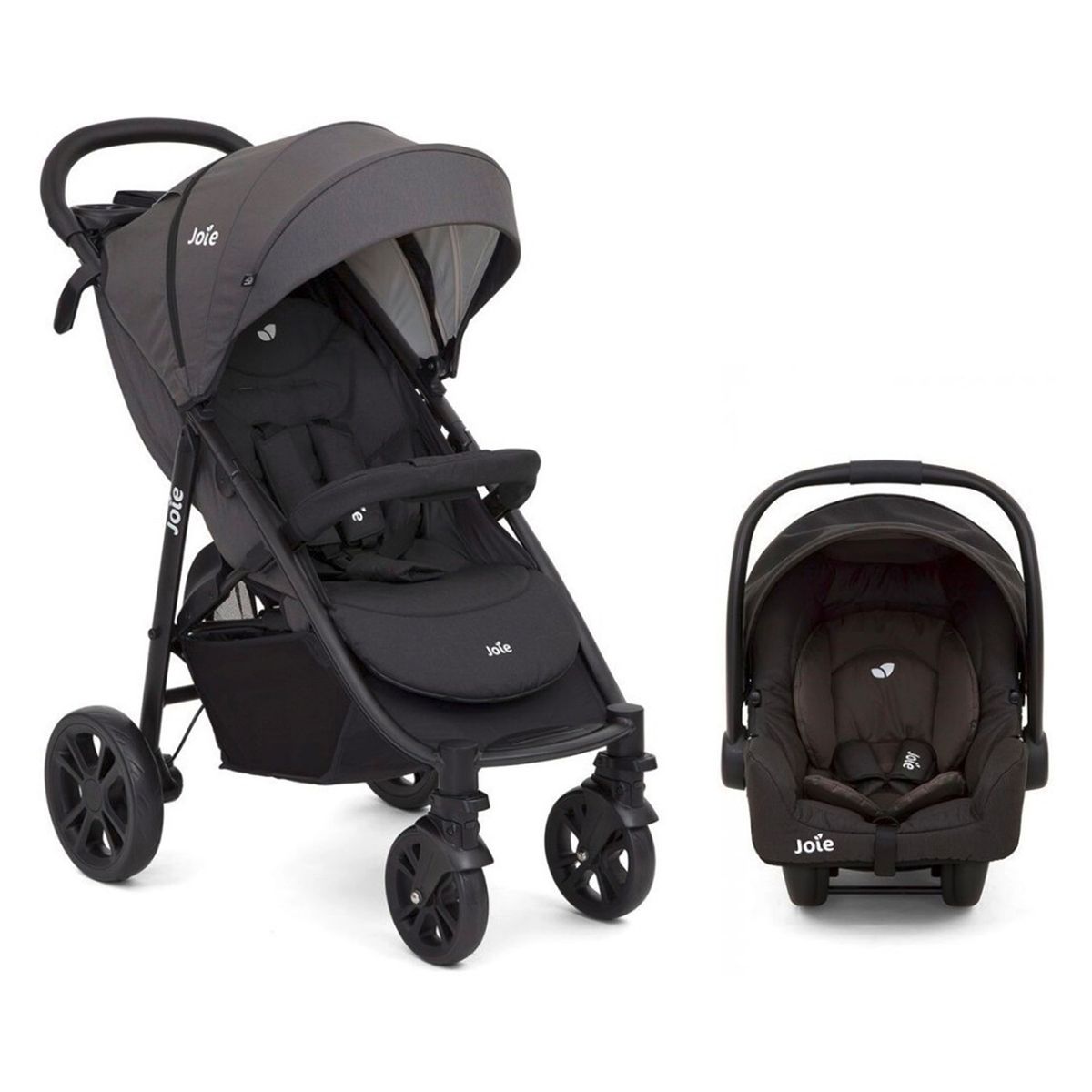 JOIE - Coche Travel System Litetrax4 Coal Joie