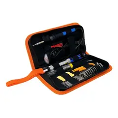 GENERICO - Cautin Profesional 60w Temperatura Regulable 5 En 1 Kit 110v