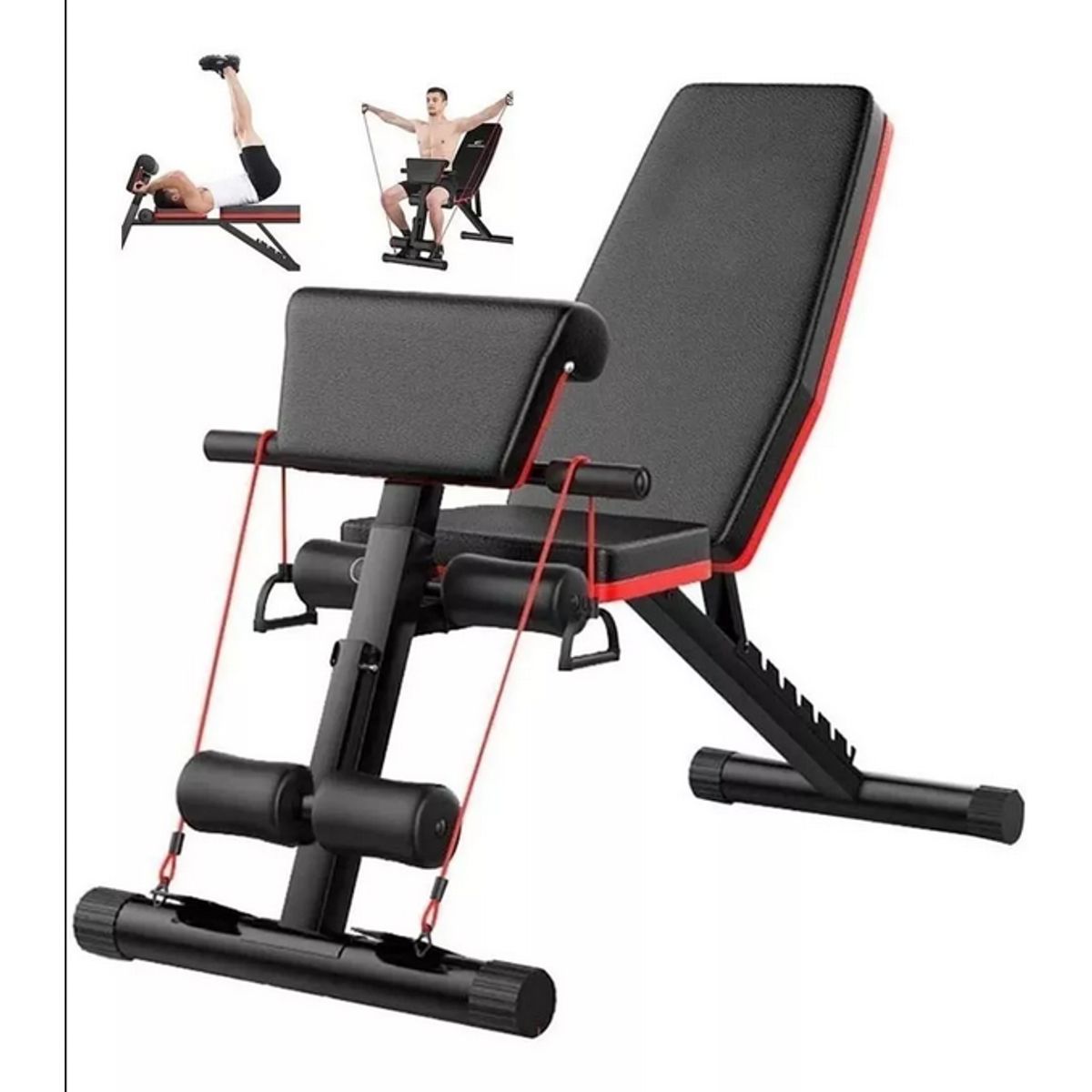 GENERICO - Banco Inclinable De Ejercicio Ajustable Pesas Pecho Gym
