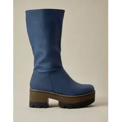 VERAZZI - Bota Niña Azul con Plataforma