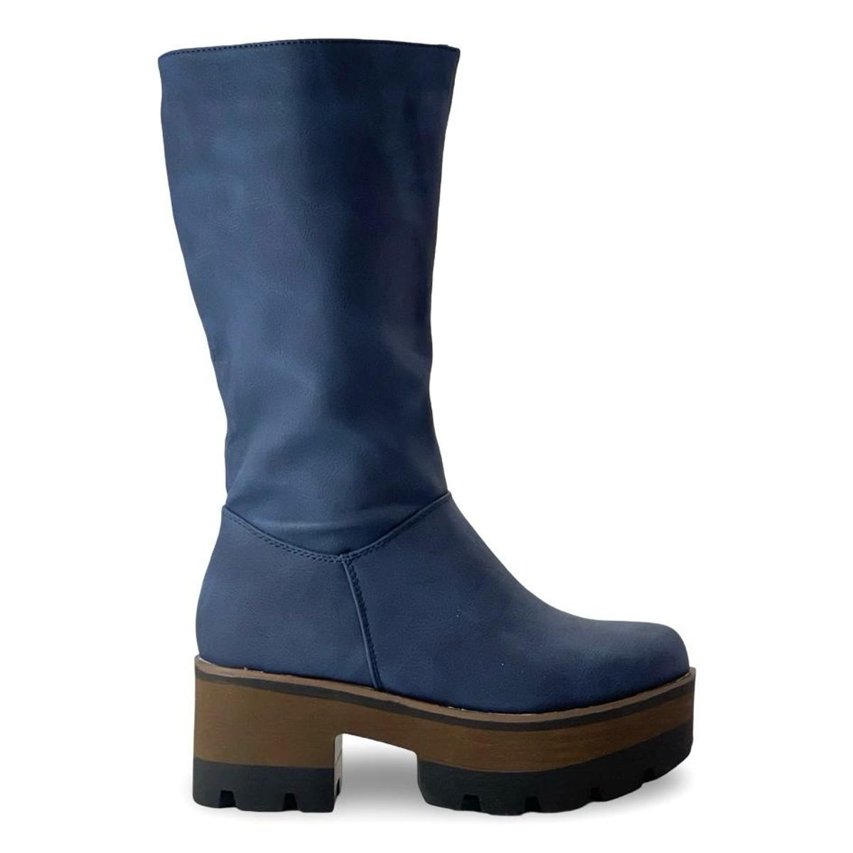 VERAZZI - Bota Niña Azul con Plataforma