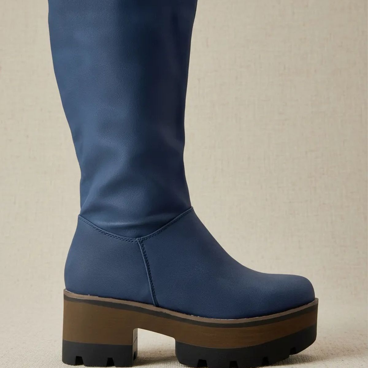 VERAZZI - Bota Niña Azul con Plataforma