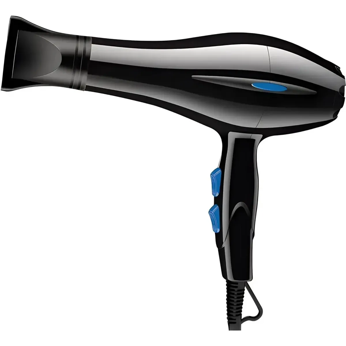 IRM - Secador De Cabello Profesional 4 Velocidades Voluminizador Negro