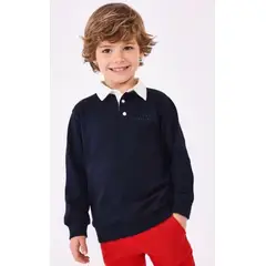 MAYORAL - Polo cuello contraste algodon niño