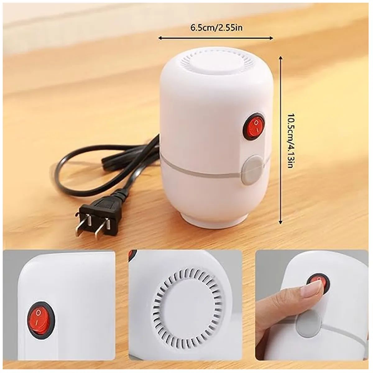 GENERICO - Bomba De Vacío Inteligente Selladora De Bolsas + 3 bolsas al vacio Blanco