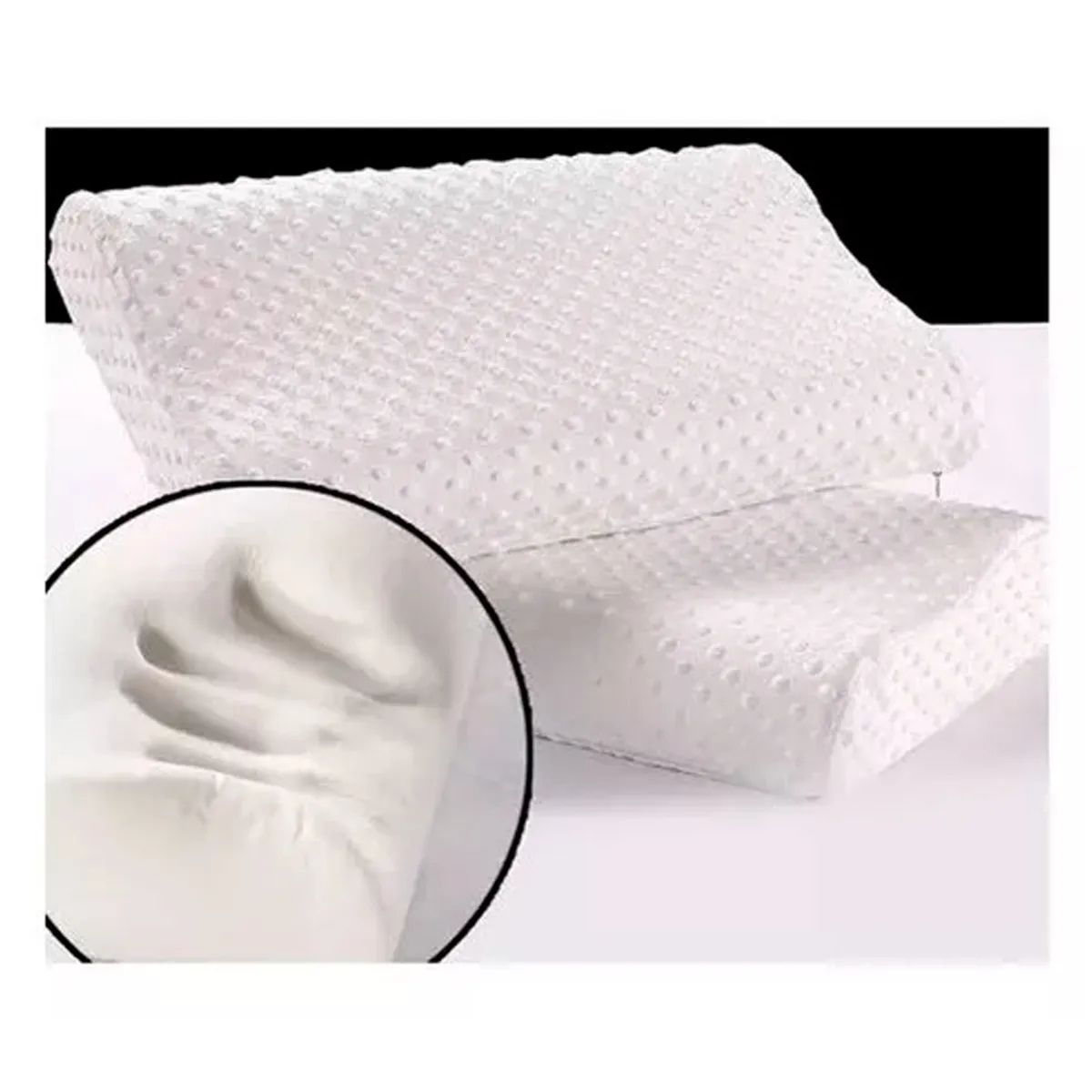 IRM - Almohada Con Memoria Memory Foam Cervical Terapeutica Pack 2