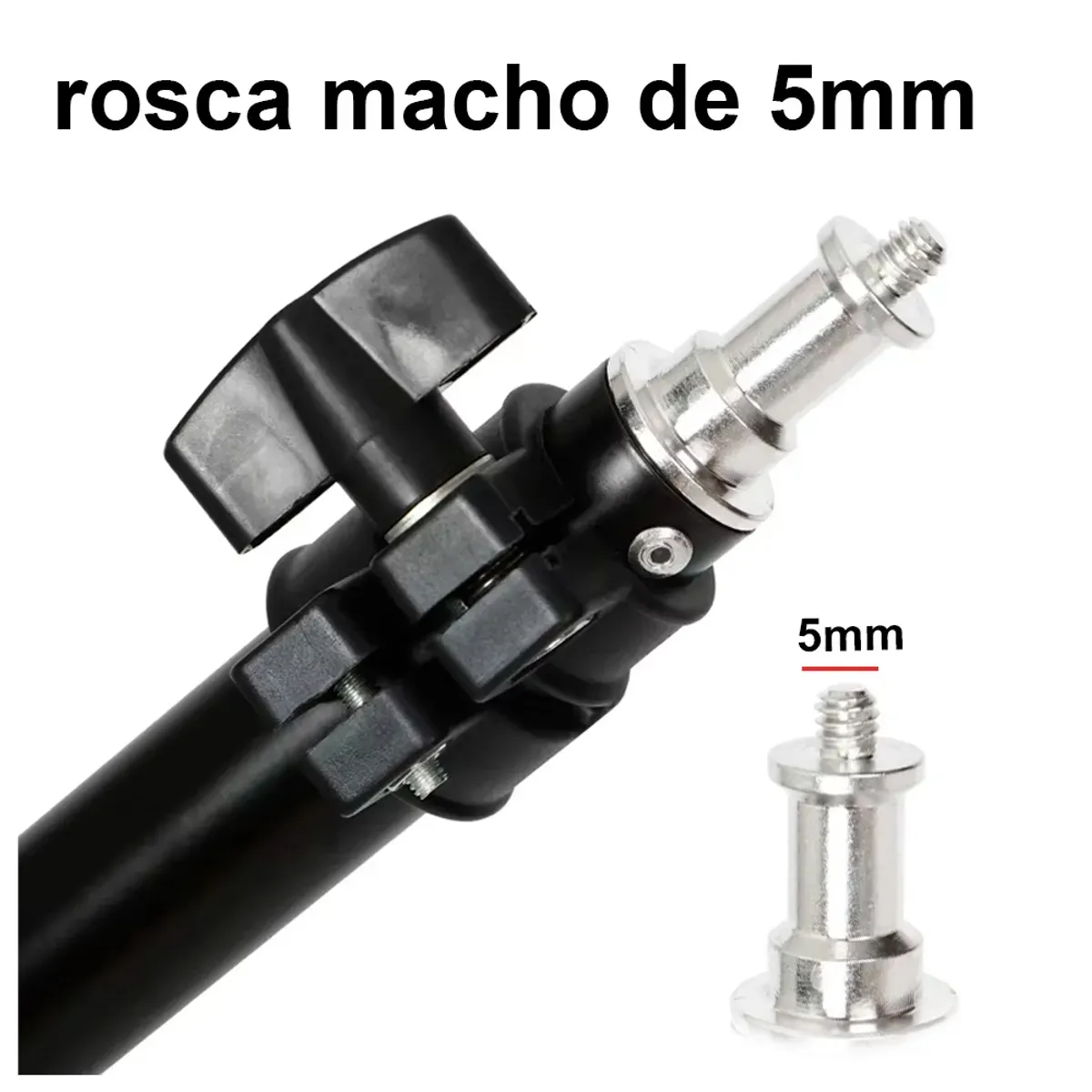 IRM - Tripode Arana Metal Ajustable 2 Metros Para Camara Aro Luz Telefono