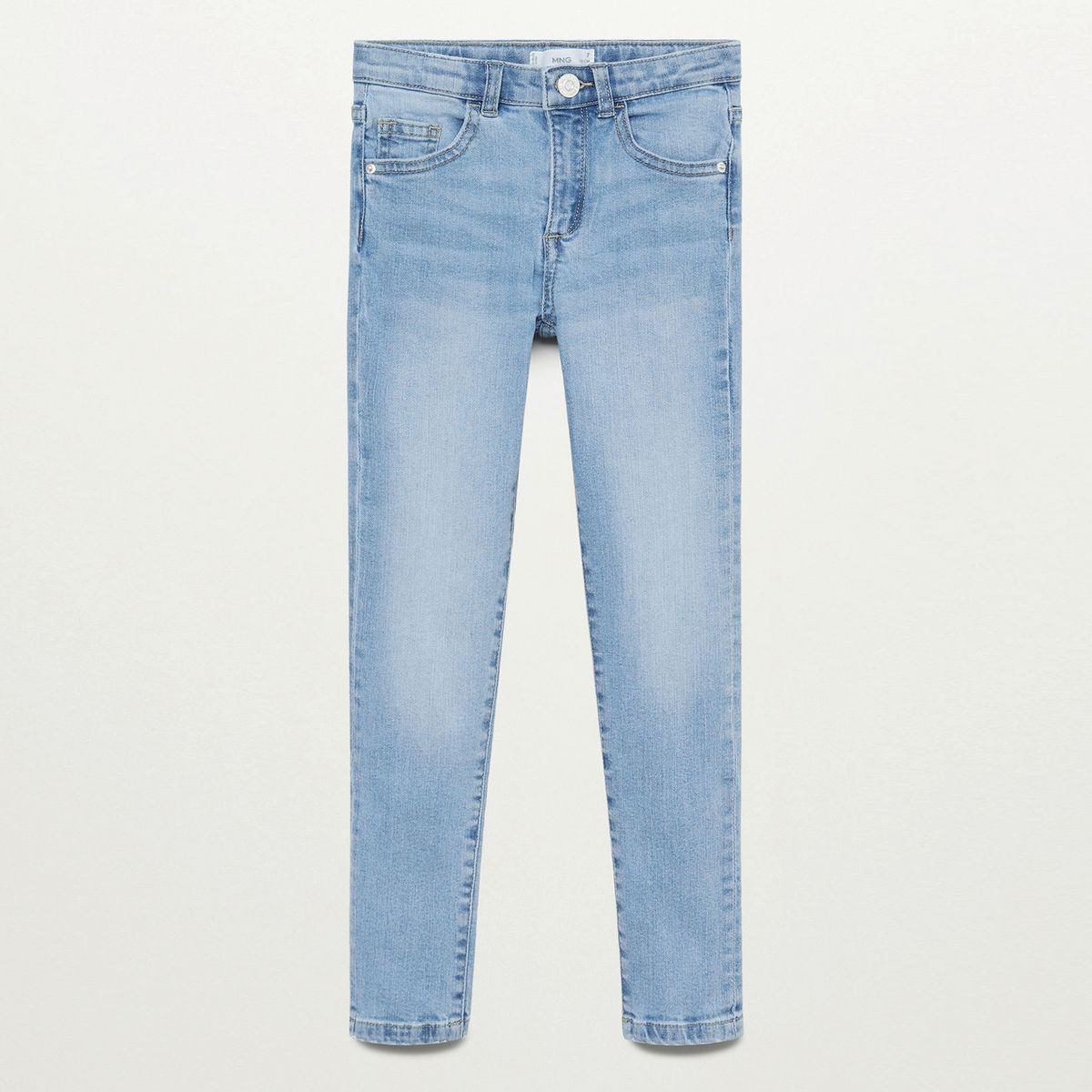 MANGO KIDS - Mango Kids Jeans Skinny Algodón Niña