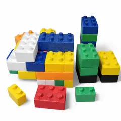 GENERICO - Bloques De Espuma Epp 72 Piezas De Construcción Estimulacion