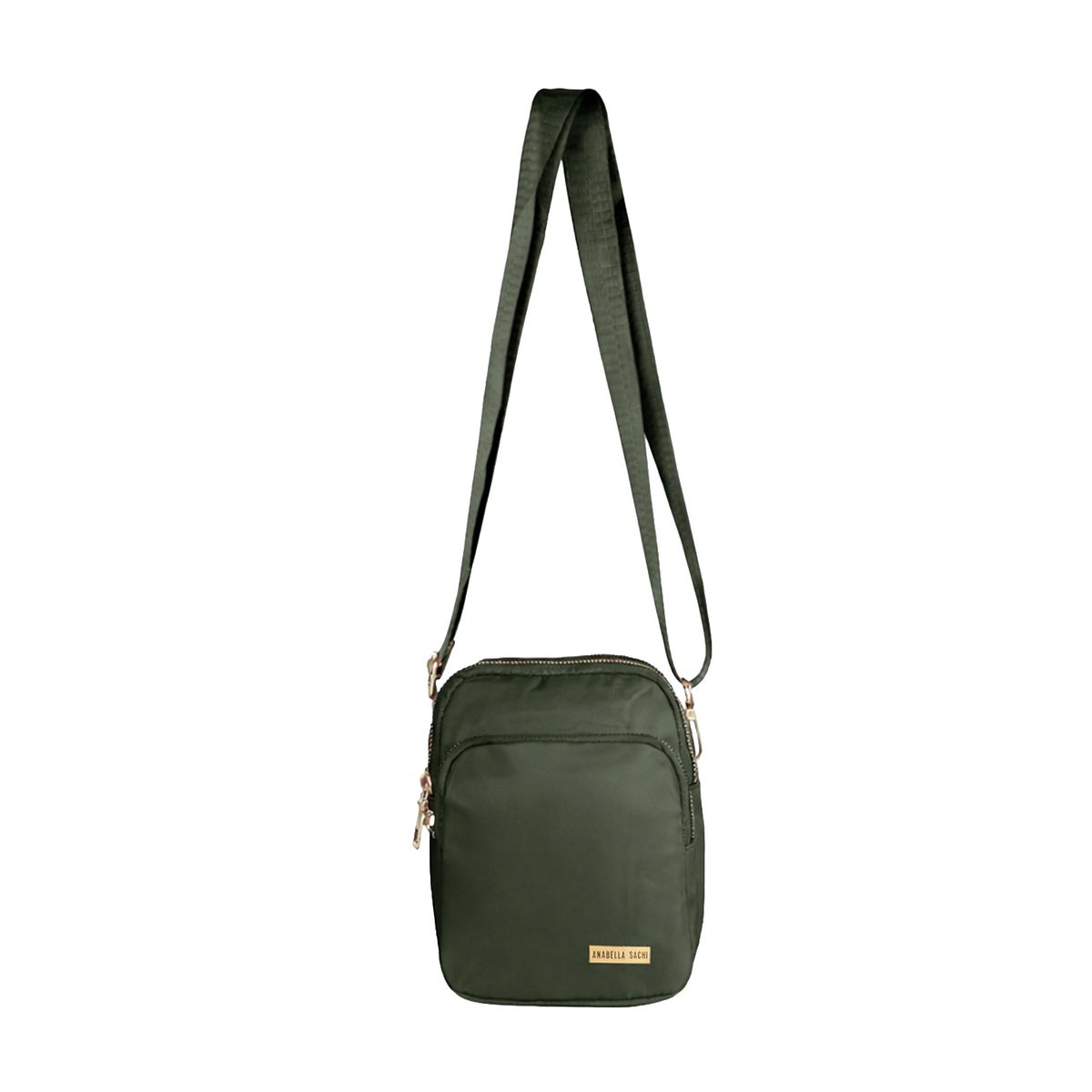 ANABELLA SACHI - Cartera bandolera Isa verde Anabella Sachi