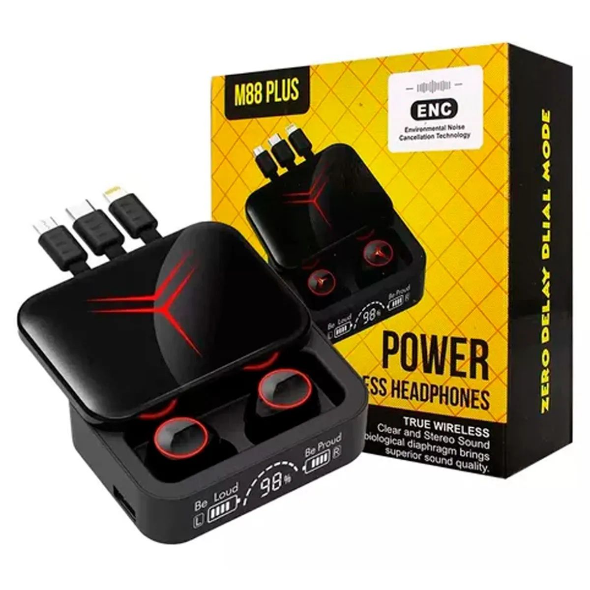 IRM - Audifonos Inalambricos Bluetooth M88 con Cargador