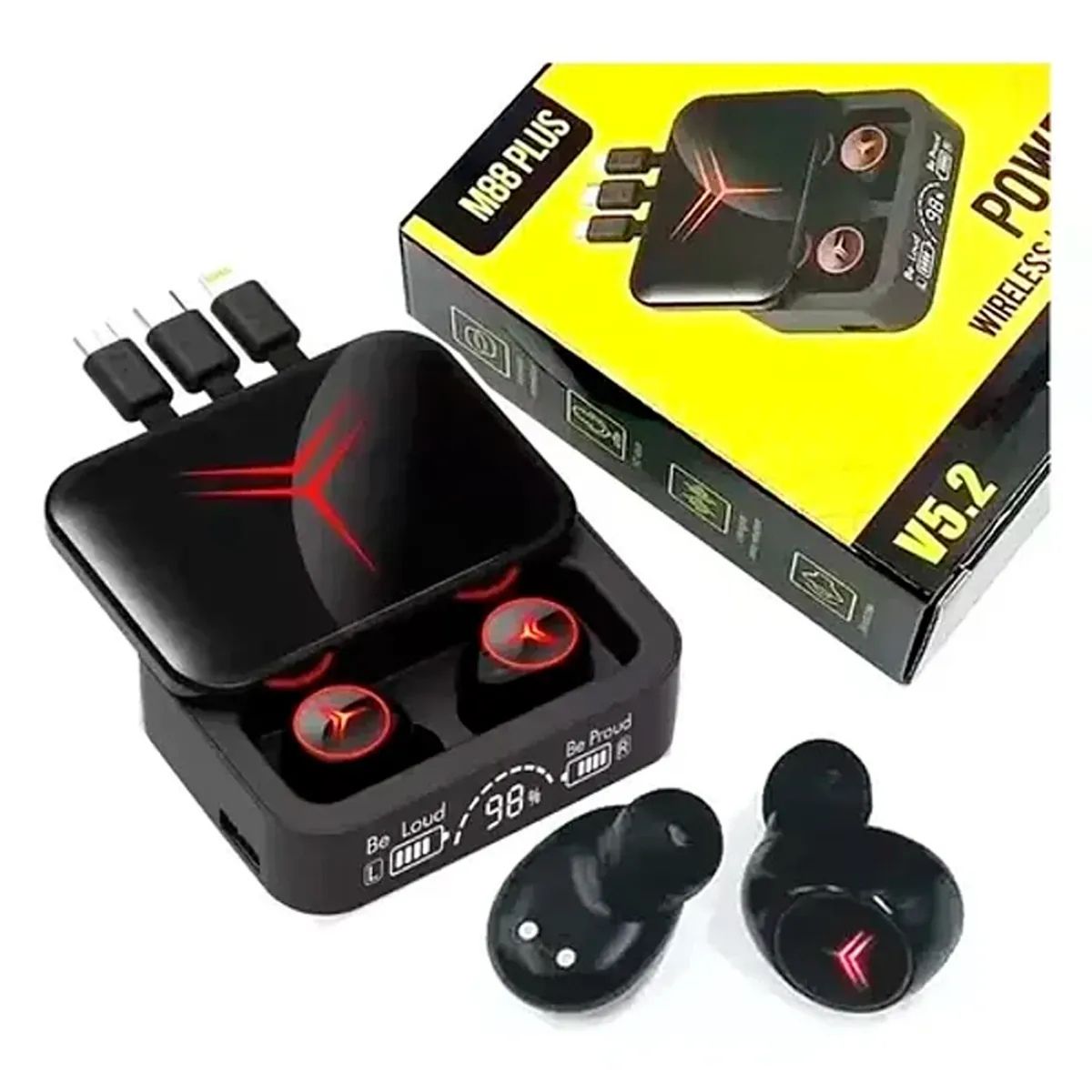 IRM - Audifonos Inalambricos Bluetooth M88 con Cargador