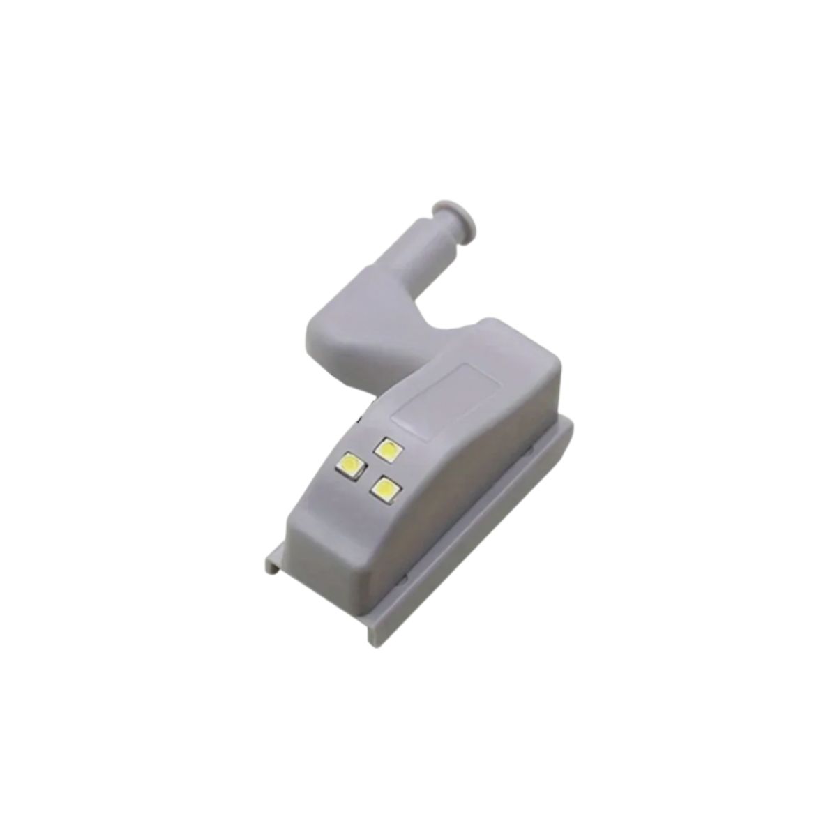 GENERICO - 4 Mini LED Para Bisagras Con Sensor Luz Blanco Frío 6500K