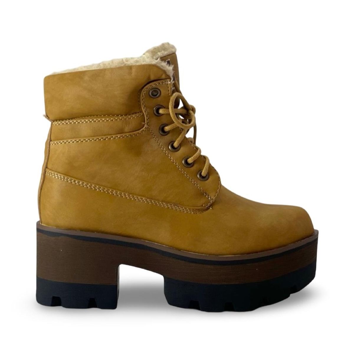 VERAZZI - Botín Niña con Plataforma Camel