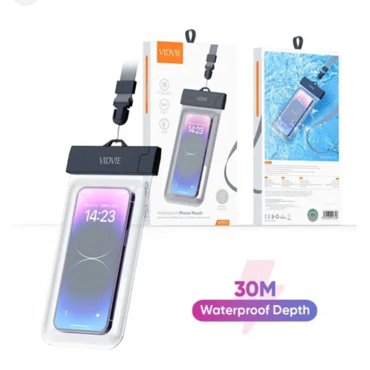 GENERICO - Funda Protectora Celular Waterproof