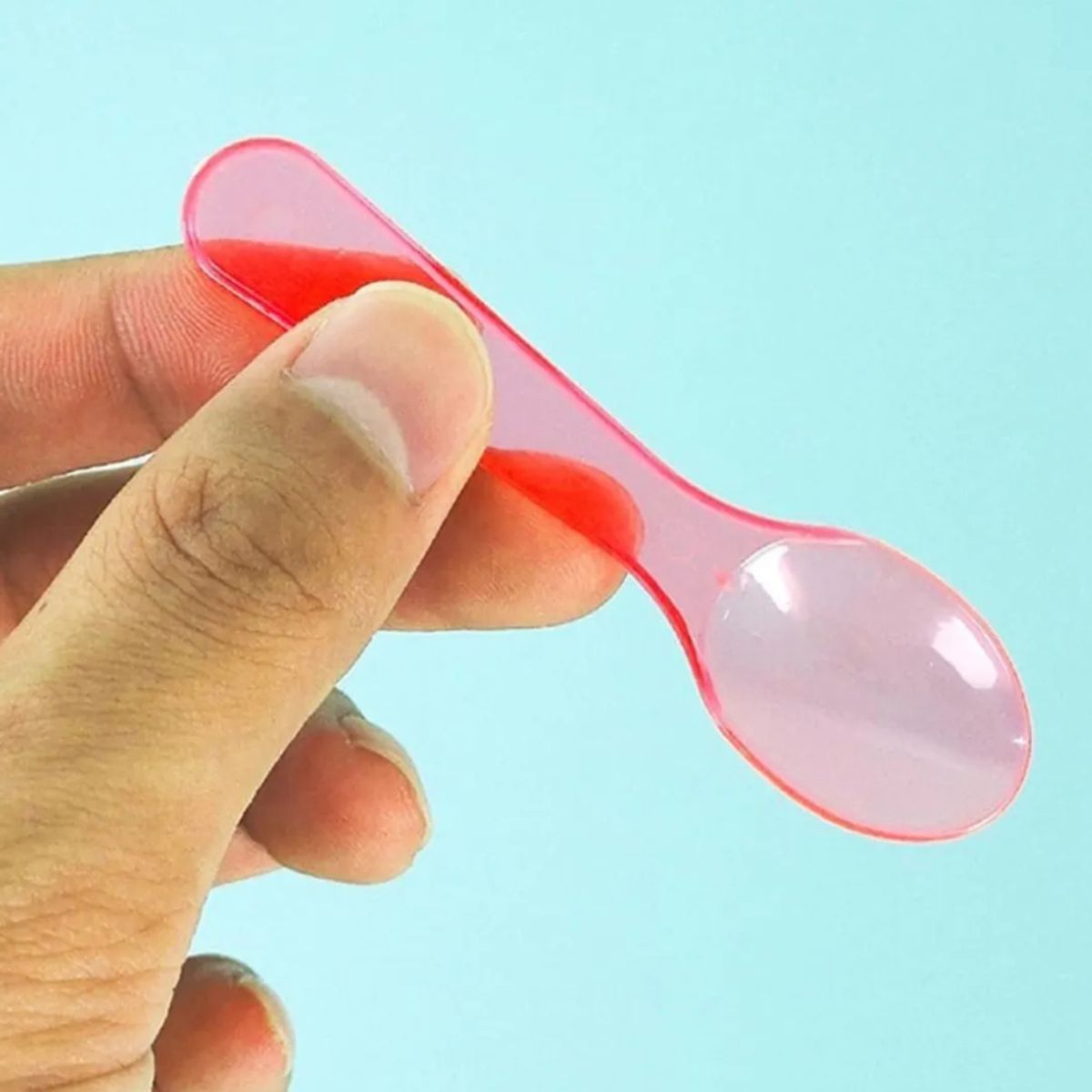 GENERICO - Cucharitas De Colores Pack 100 und Cucharas Plásticas Pequeñas