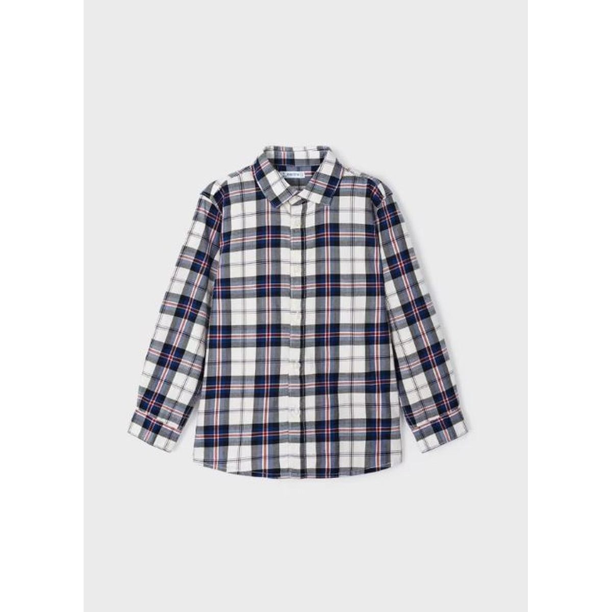 MAYORAL - Camisa manga larga cuadros niño