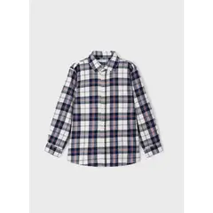 MAYORAL - Camisa manga larga cuadros niño