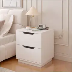 HOMER DESIGN - Velador 2 Niveles Con 2 Cajones 40*34*48