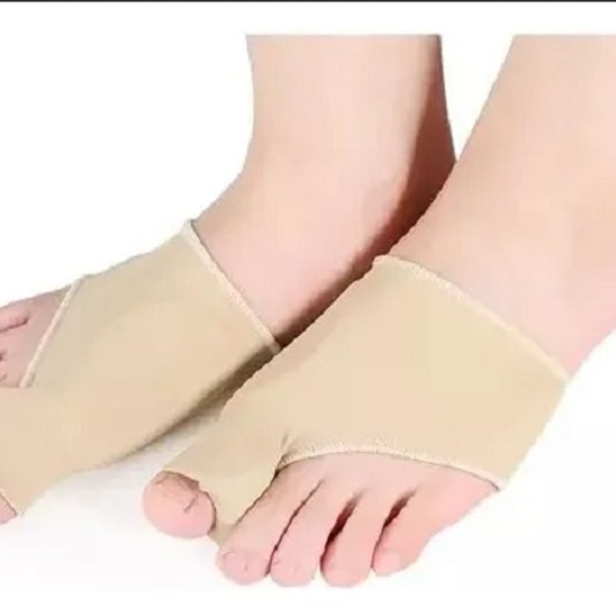 GENERICO - Corrector De Juanete par Ambos Pies Almohadillas De Gel Marrón