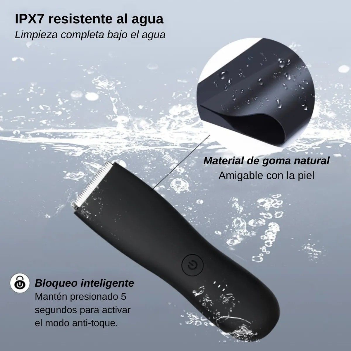 GENERICO - Afeitadora corporal impermeable