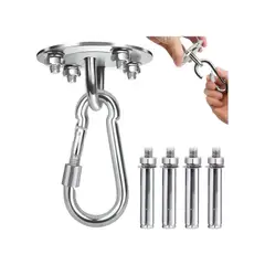 GENERICO - Pack de 2 Ganchos De Techo De Suspensión Alta Calidad Para Hamaca