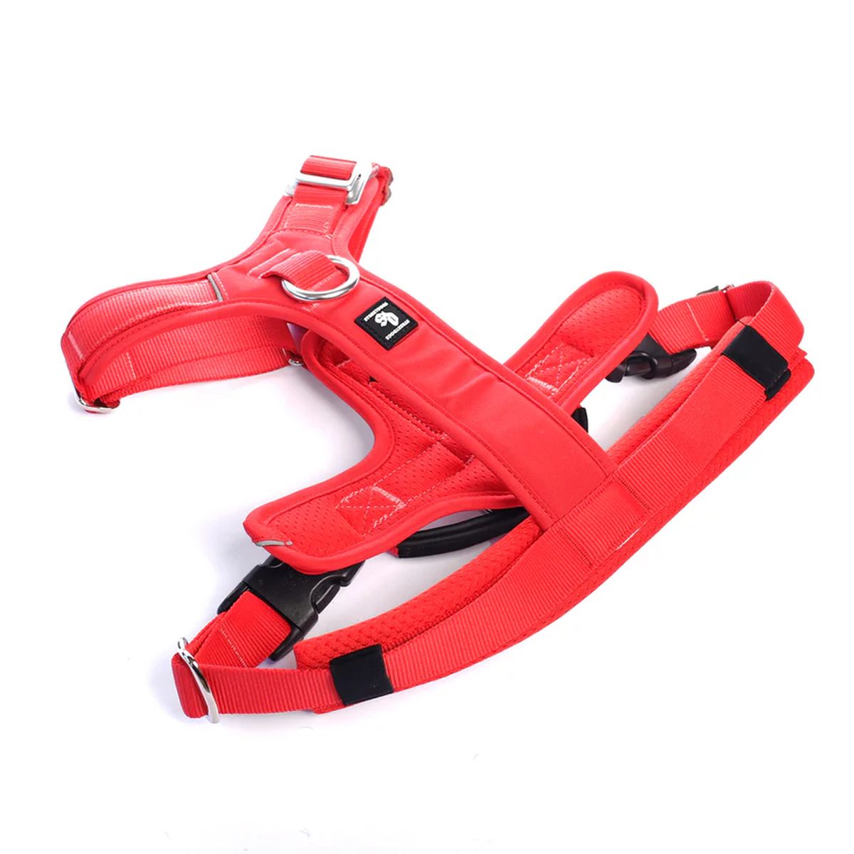 STREET DOGS - Arnés Aero Sport Street Dogs Para Perros Grandes Talla XL - Rojo