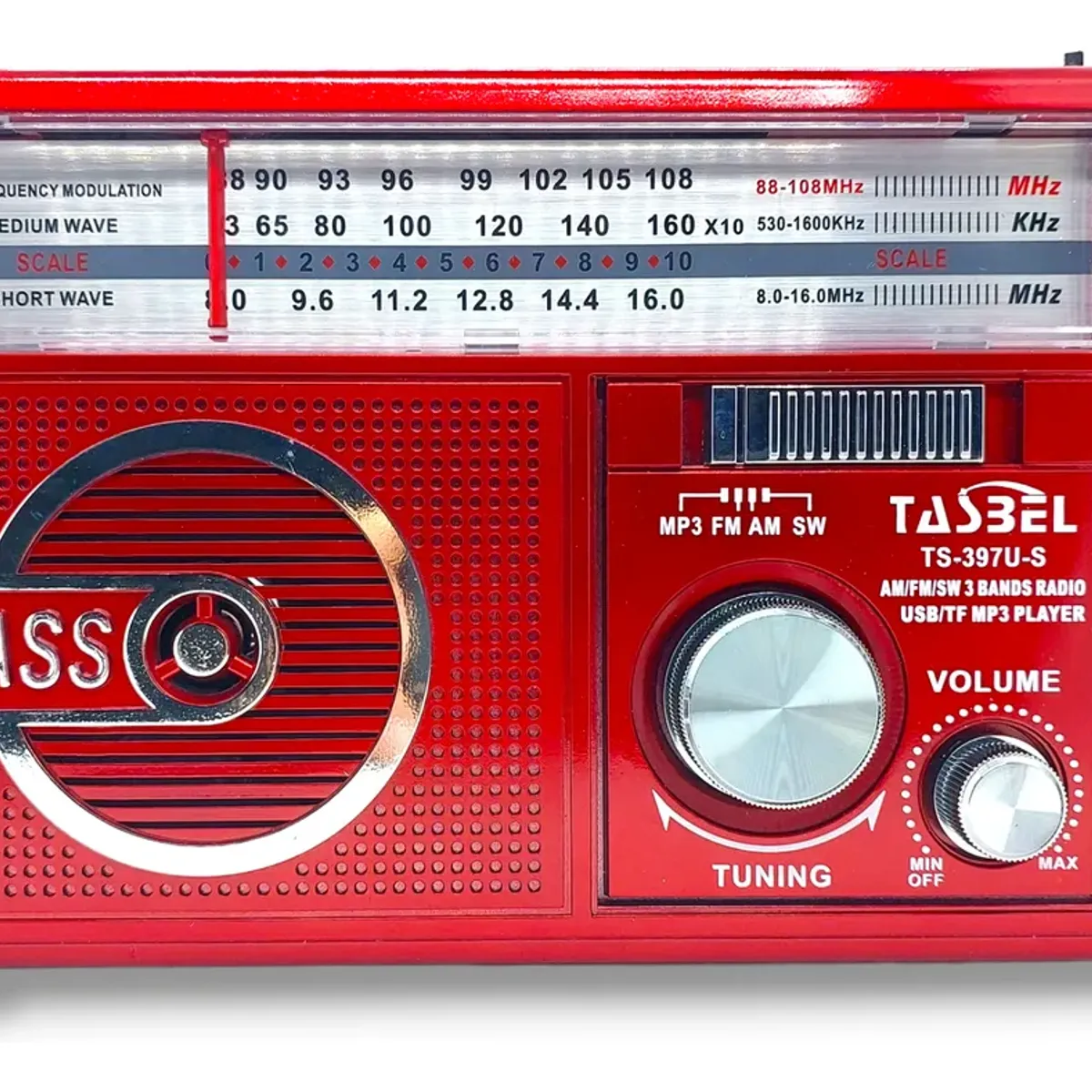 MOVI - RADIO FM-AM CON CARGADOR SOLAR Y BATERIA RECARGABLE DE EMERGENCIA