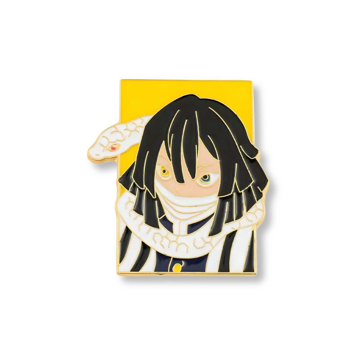GENERICO - Pin Obanai Iguro - Demon Slayer Kimetsu no Yaiba