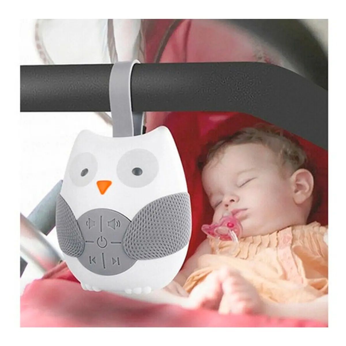 GENERICO - Juguete Máquina De Ruido Blanco Para Dormir Bebes Juguete Portatil Buho