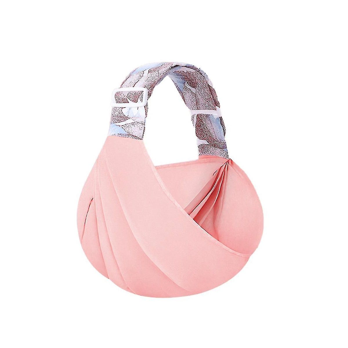 GENERICO - Portabebé Canguro Ergonómico Fular Ajustable 20 Kg Rosa