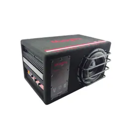 GENERICO - Subwoofer Amplificado P/ Auto 8 Pulgadas Musicfire 2000 Watt Negro