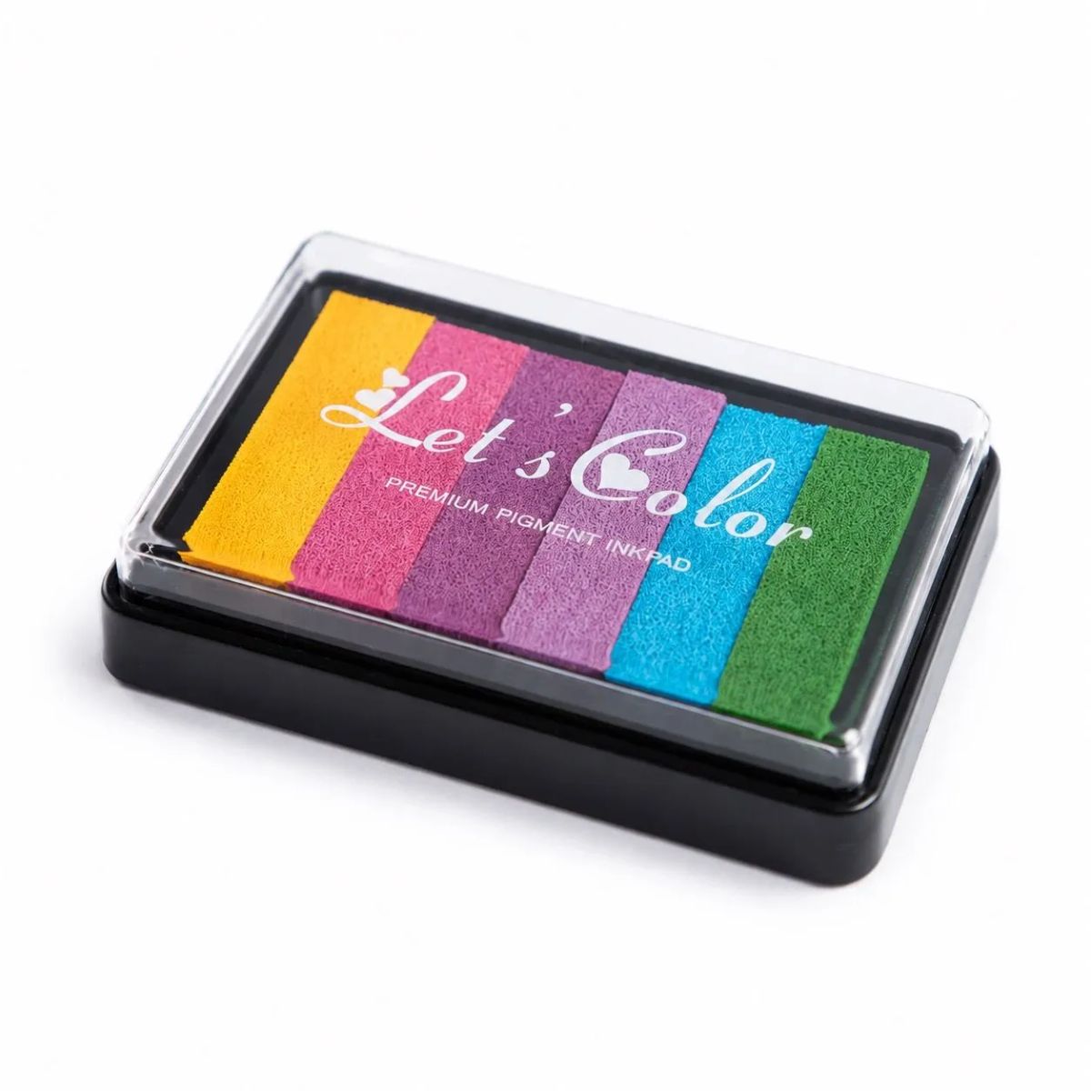 HOMESTAR - Almohadilla de tinta pigmentada arcoíris