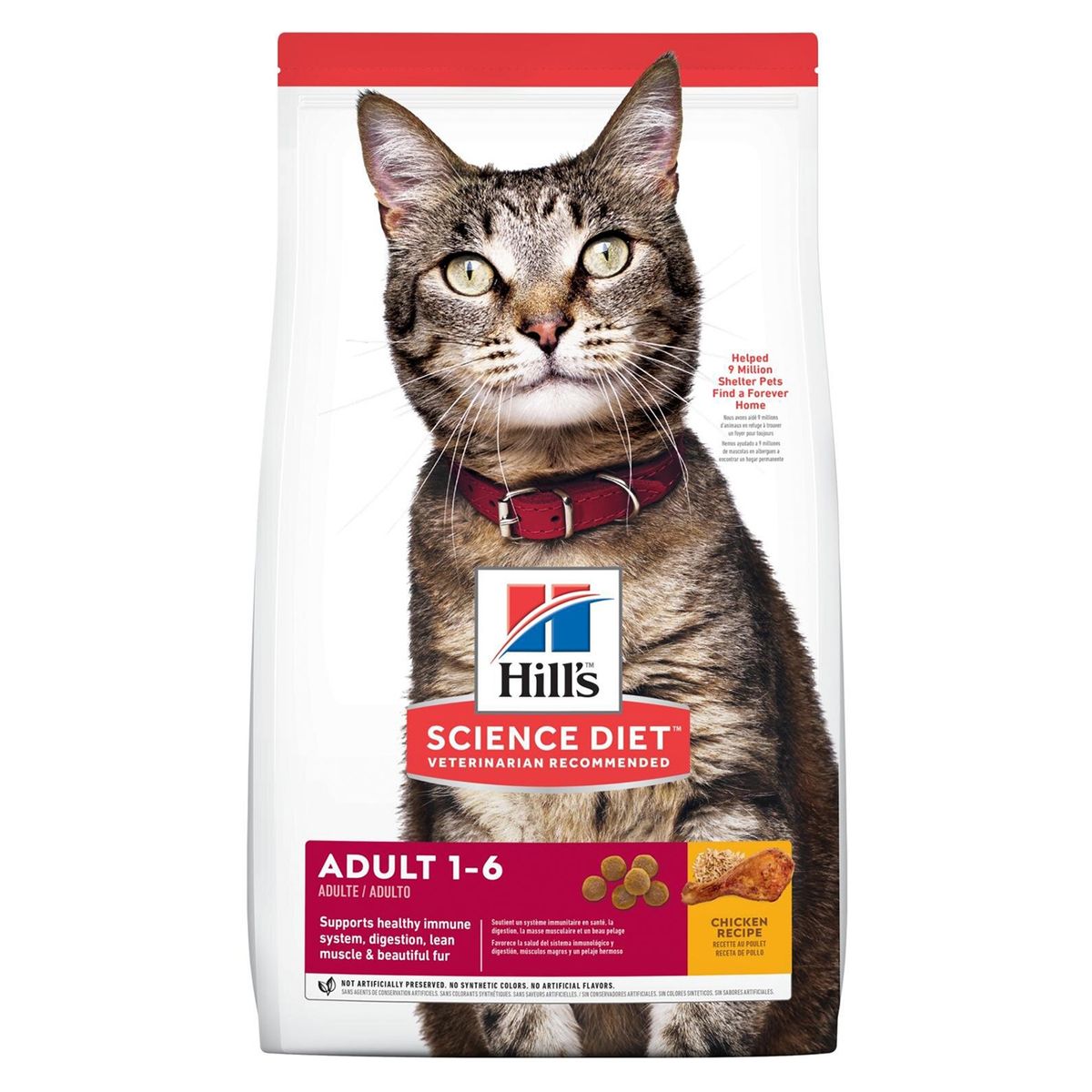 HILLS PET NUTRITION - Hills Gato Adulto 1-6 Años 7.25Kg.