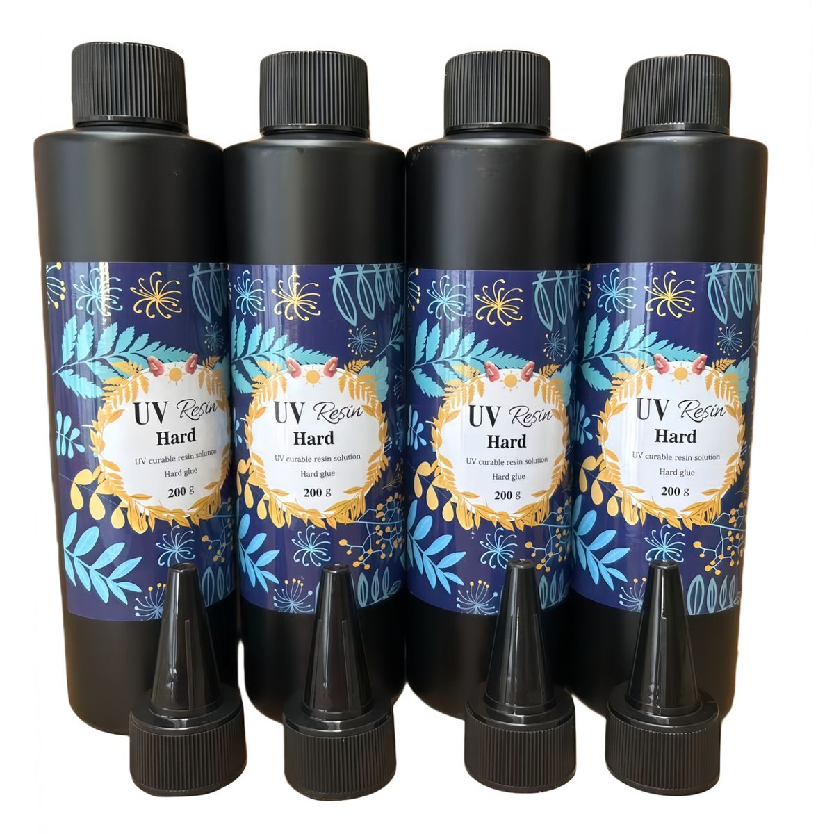 GENERICO - Resina Uv Cristal Curado Ultravioleta Bisuterías Joyas 200g