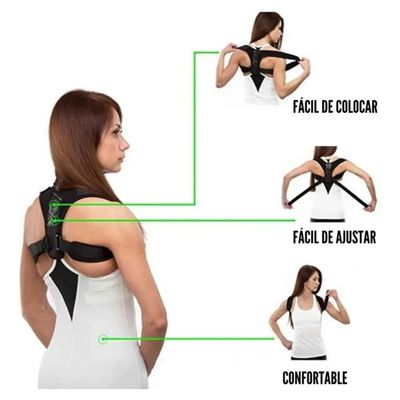 Imagen 2 del producto Corrector de Postura Unisex 2 en 1 (Espalda y Hombros) Doctor Posture
