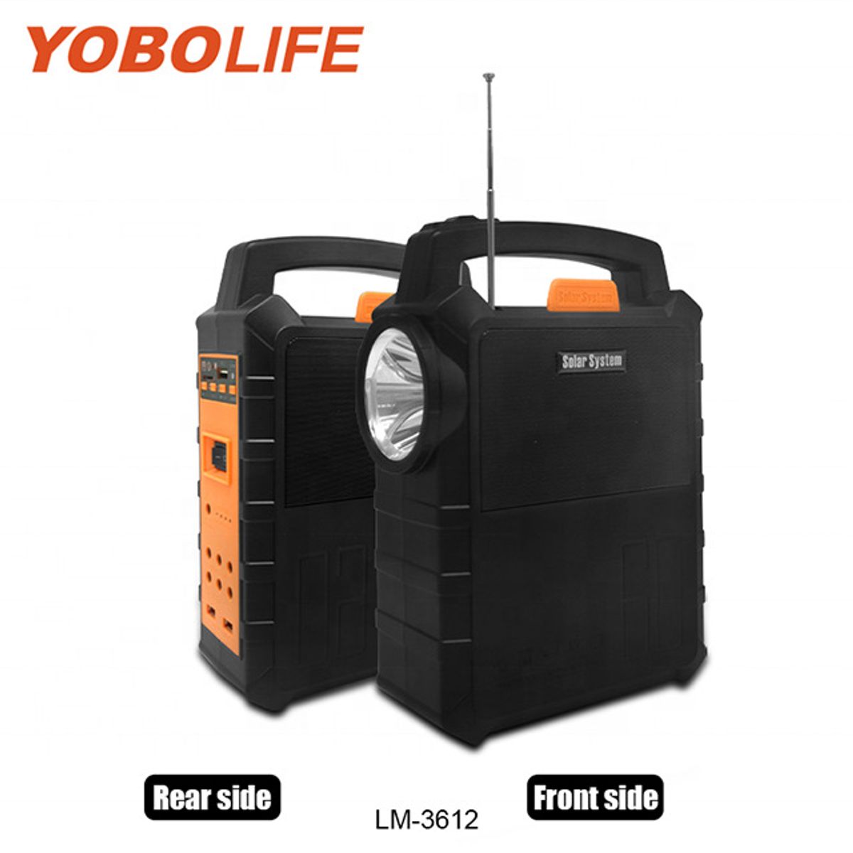 MOVI - KIT SOLAR DE EMERGENCIA HASTA 50 HRS DE DURACION CON 4 AMPOLLETAS LED